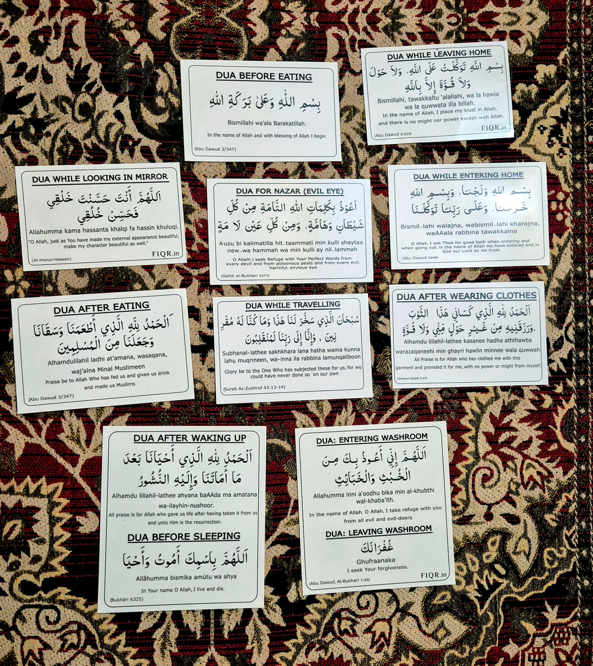 Islamic Dua Stickers