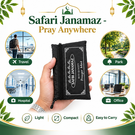 Safari Janamaz – Lightweight, Waterproof Prayer Mat