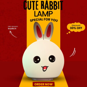 Cute Little Rabbit LED Table Lamp